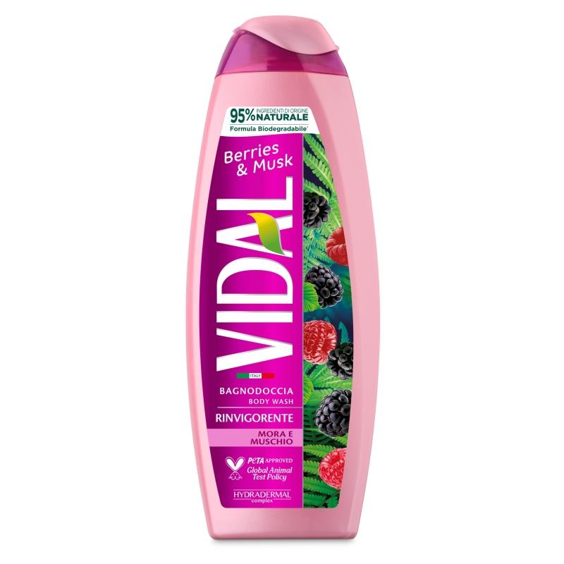 VIDAL NEW BAGNODOCCIA 500ML MORA/MUSCHIO