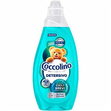 COCCOLINO DETERSIVO LIQUIDO LAVATRICE CICLI BREVI ULTRA CARE 37 LAVAGGI 1480 ML