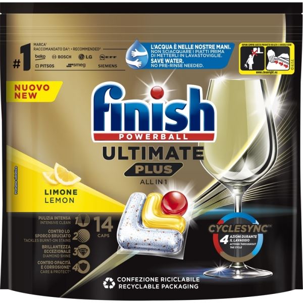 FINISH POWERBALL ULTIMATE PLUS 14 TABS LEMON