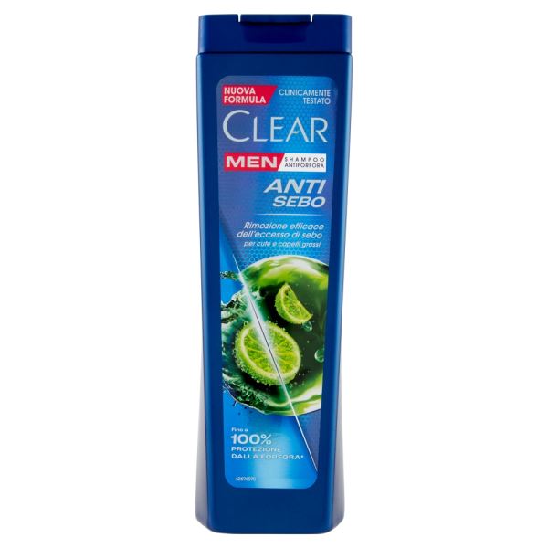 CLEAR SHAMPOO 225ML ANTISEBO