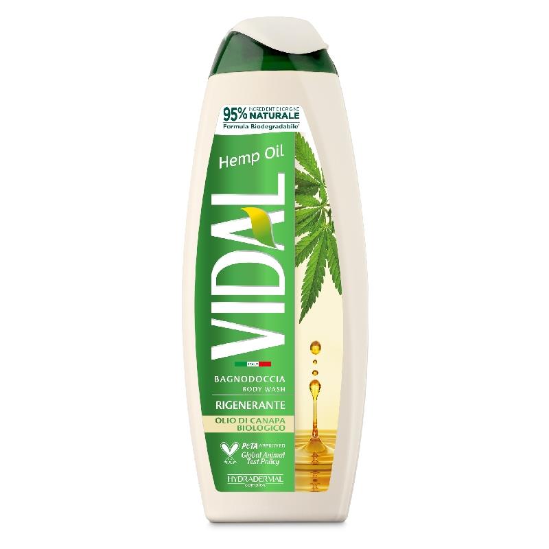 VIDAL NEW BAGNODOCCIA 500ML HEMP OIL