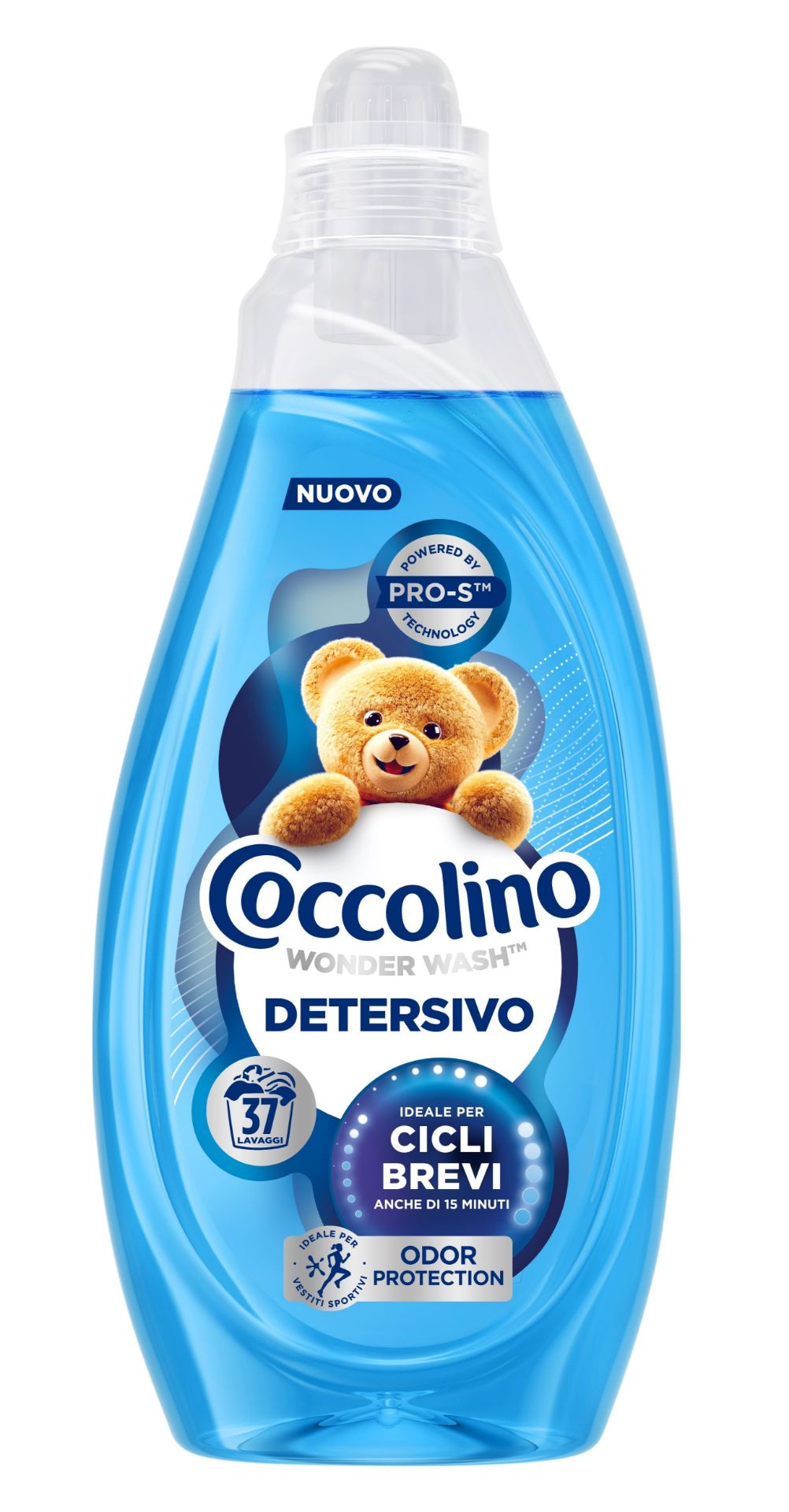 Coccolino Detersivo Odor Protect 37 Misurini 1480ml